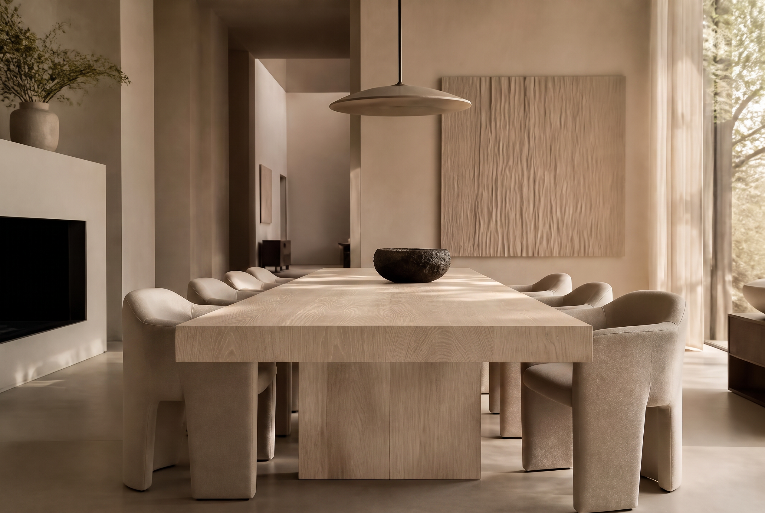Upload Product — A single photograph, render or CAD view of the furniture or interior. No 3D model, no rebuild, no re-shoot.